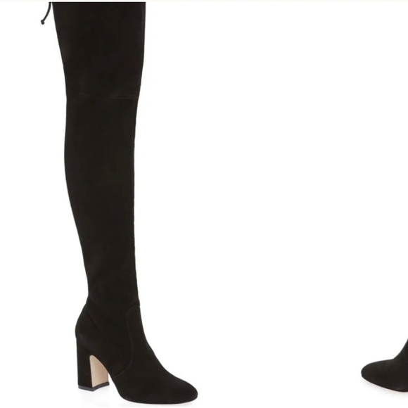 Stuart Weitzman Kirstie Over The Knee Boot In Black Size 4M NWOT'S - Picture 2 of 13